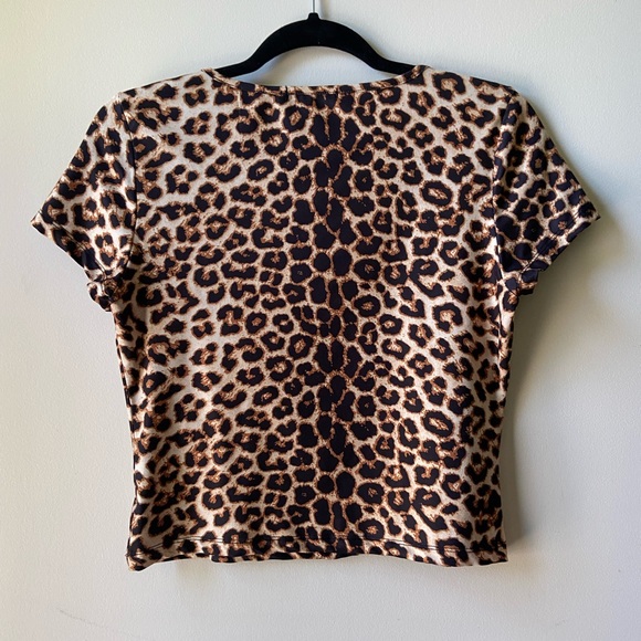 Leopard print crop top - Picture 3 of 3